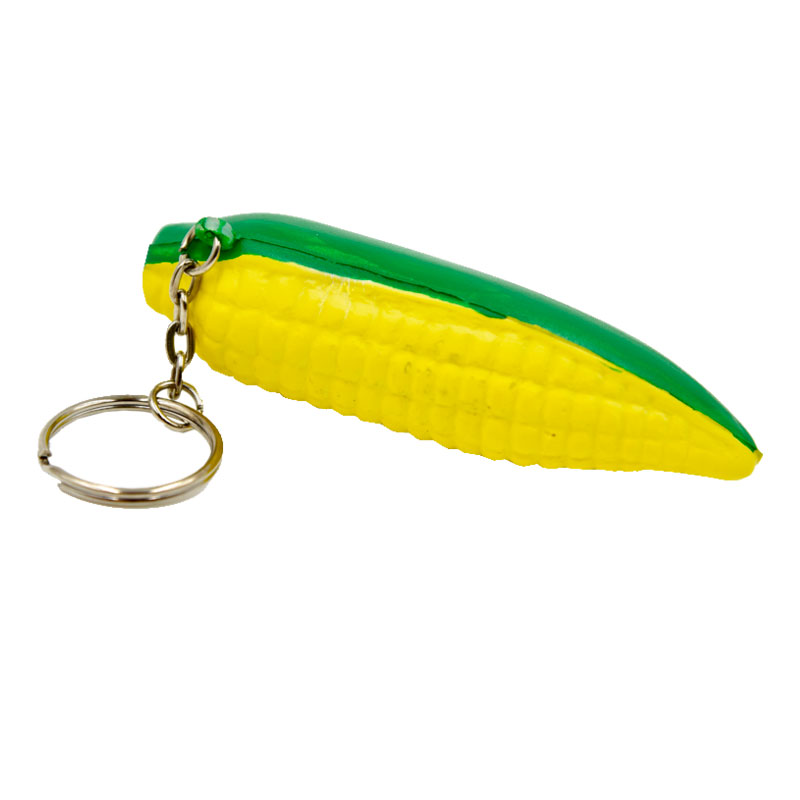 Corn Stress Ball Keychains