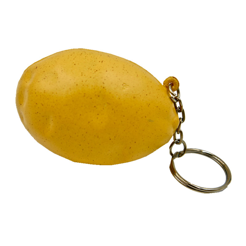 Potato Stress Ball Keychains 