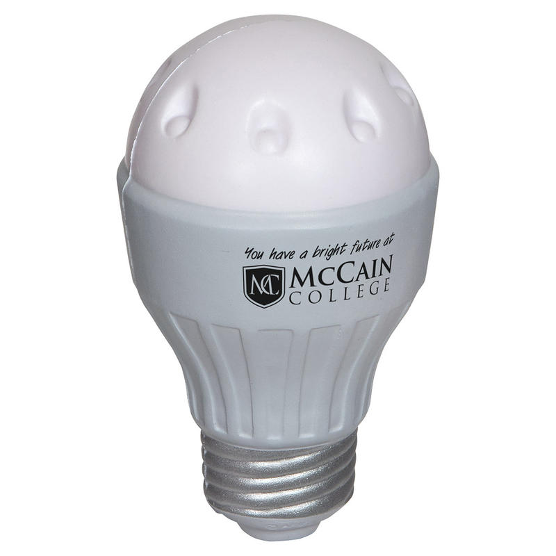 LED Light Bulb Stress Balls 