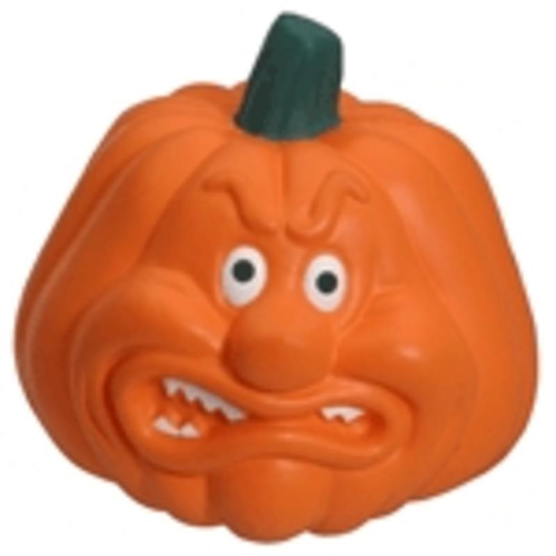 Angry Pumpkin Stress Balls