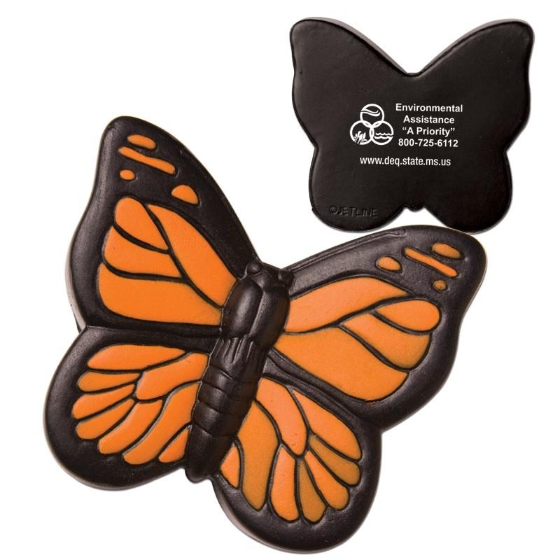 Butterfly Stress Balls - Black & Orange