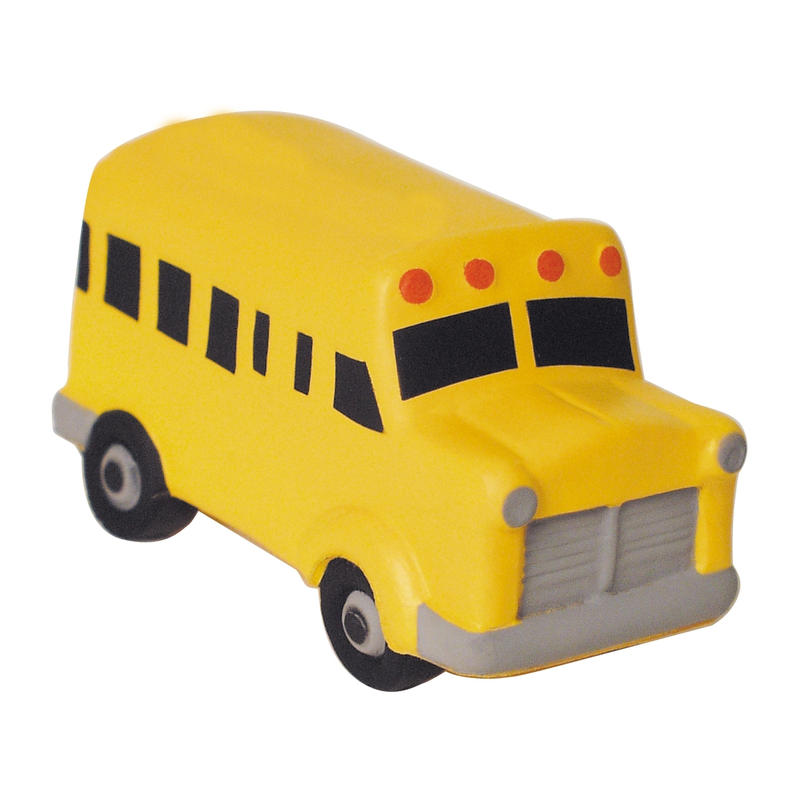 Cartoon School Bus Stress Balls