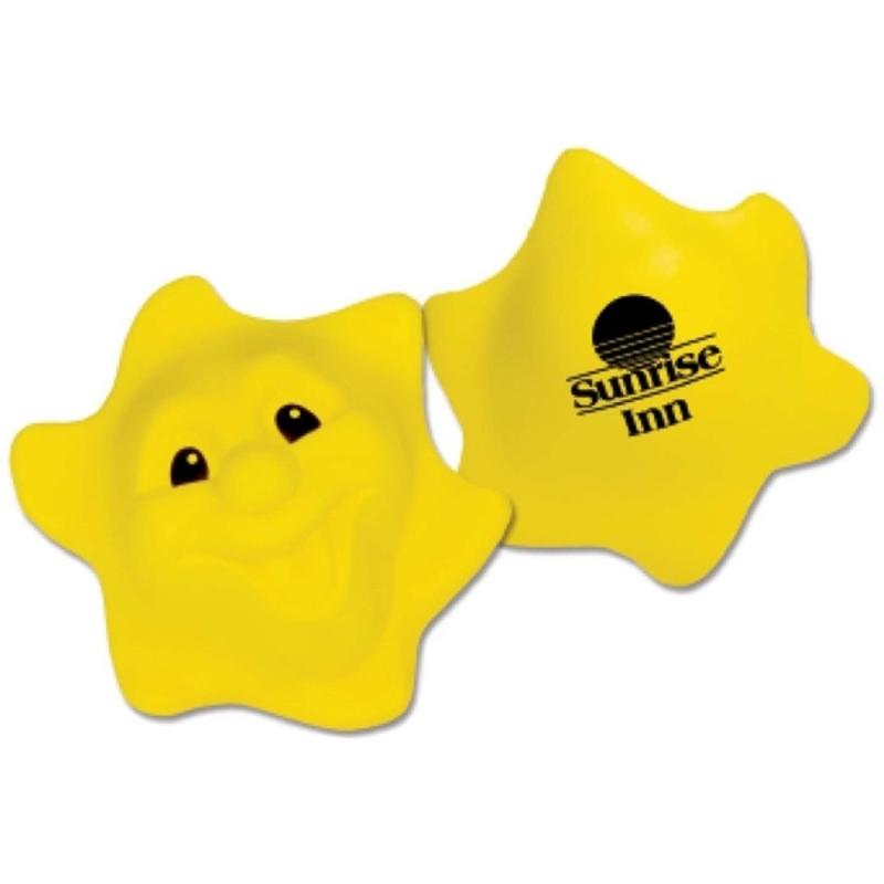 Cartoon Sun Stress Balls