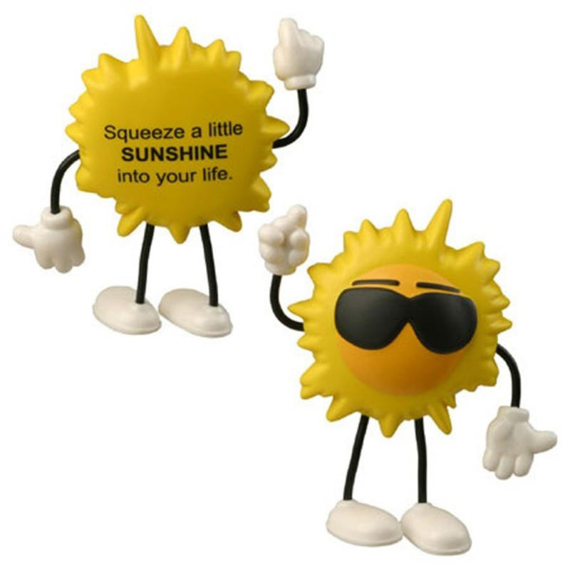 Cool Sun Bendable Figure Stress Balls