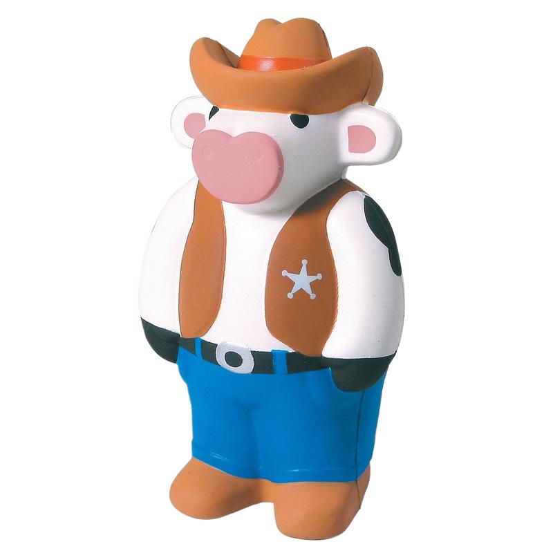 Cowboy Cow Stress Balls