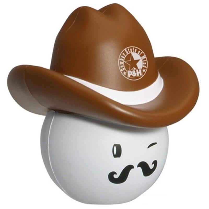 Cowboy Mad Cap Stress Balls