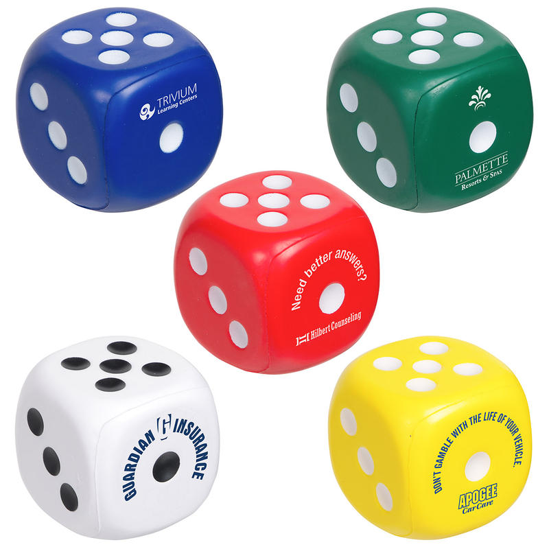 Dice Stress Balls