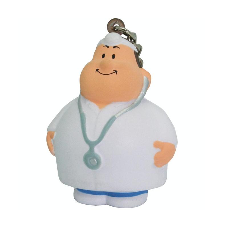 Doctor Stress Ball Keychains