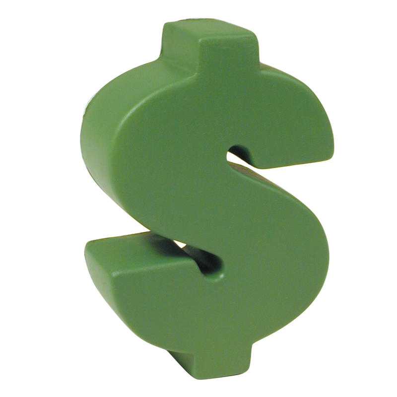 Dollar Sign Stress Balls - Version B