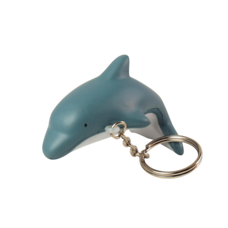 Dolphin Stress Ball Keychains