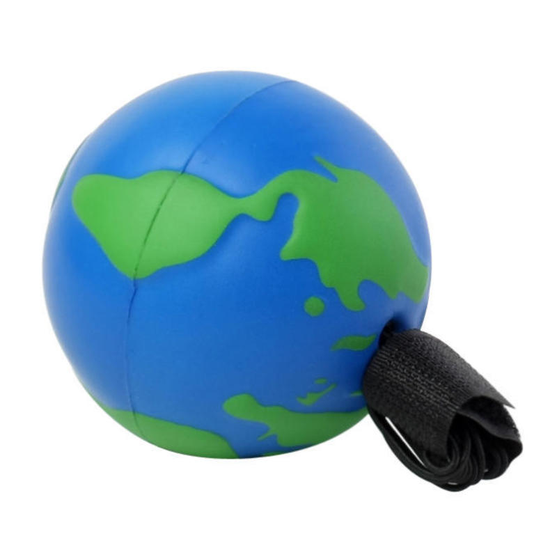Earth Globe Bungee Stress Balls