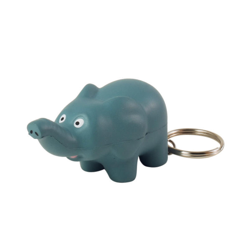 Elephant Stress Ball Keychains