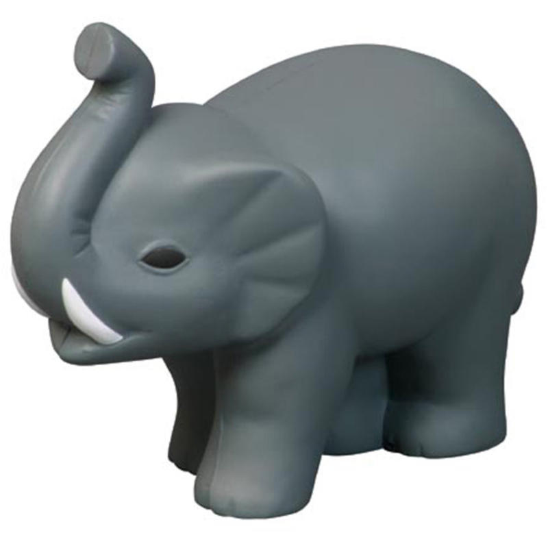 Elephant with Raised Tusks Stress Balls