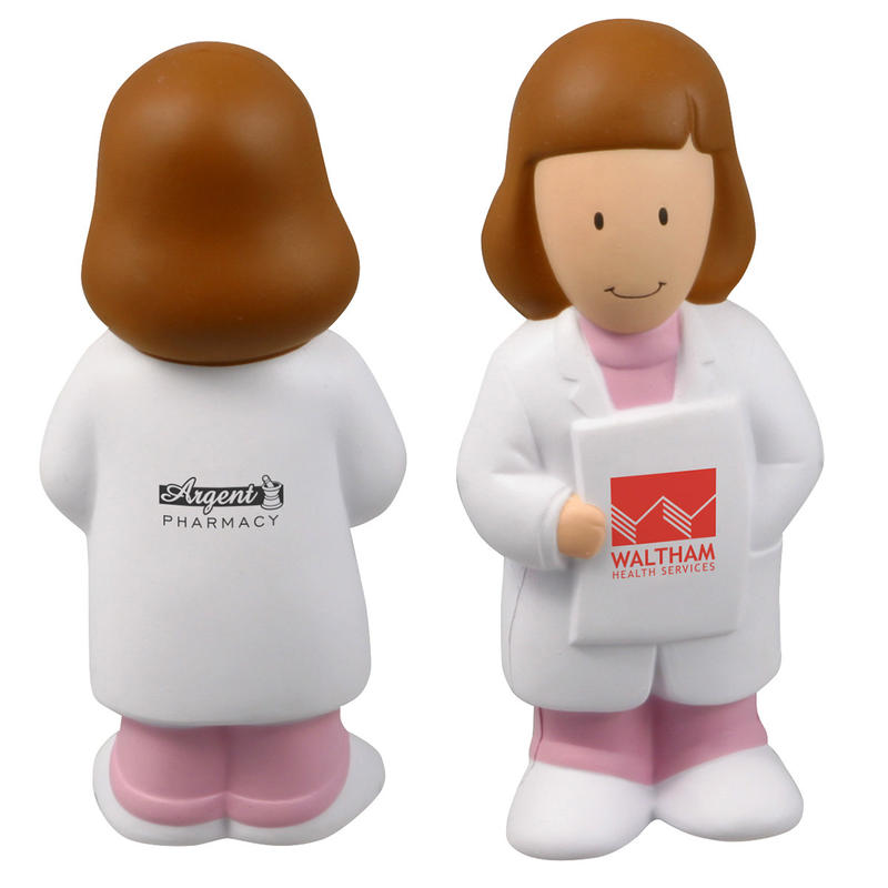 Female Physician Stress Balls 