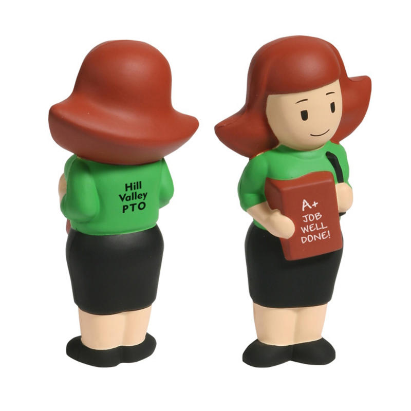 Female Teacher Stress Balls