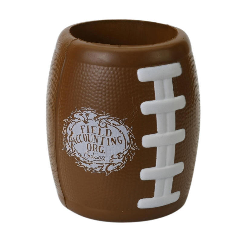 Football Bottle Holder Stress Balls