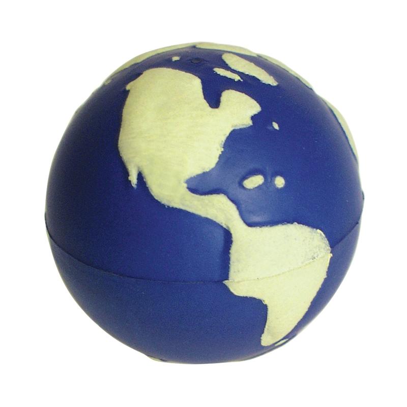 Glow-In-The-Dark Earth Stress Balls