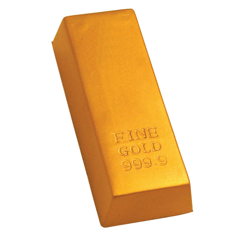 Gold Bar Ingot Stress Balls
