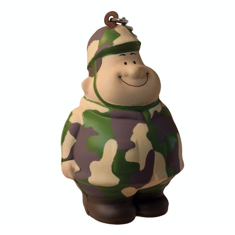 Military / Army Soldier Stress Ball Keychains