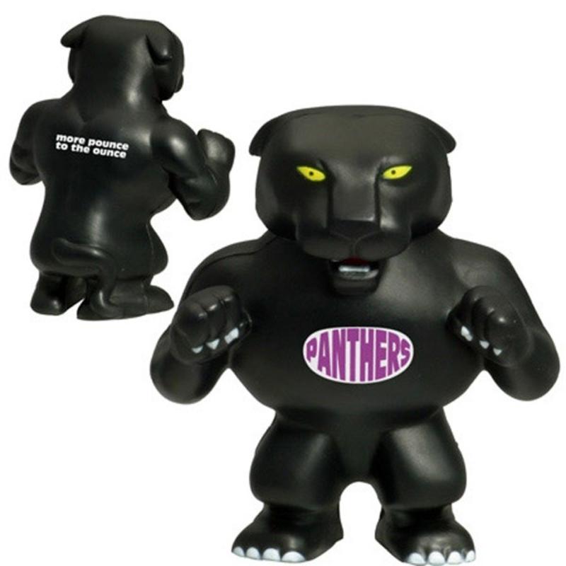 Panther Mascot Stress Balls