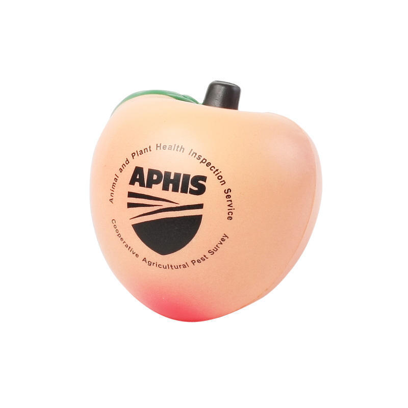 Peach Stress Balls