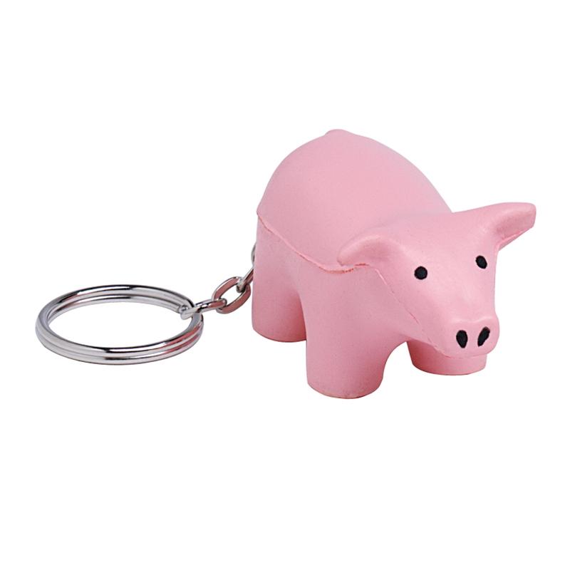Pig Stressball Keychains - Version B