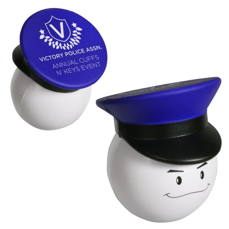 Policeman Mad Cap Stress Balls