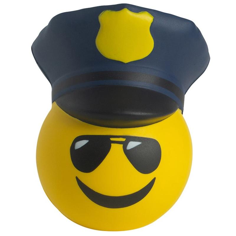 Police Officer Emoji Stress Balls 