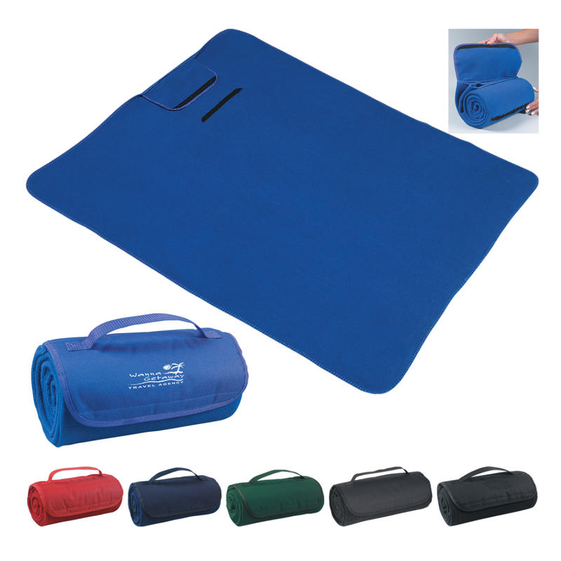Roll Up Fleece Blankets