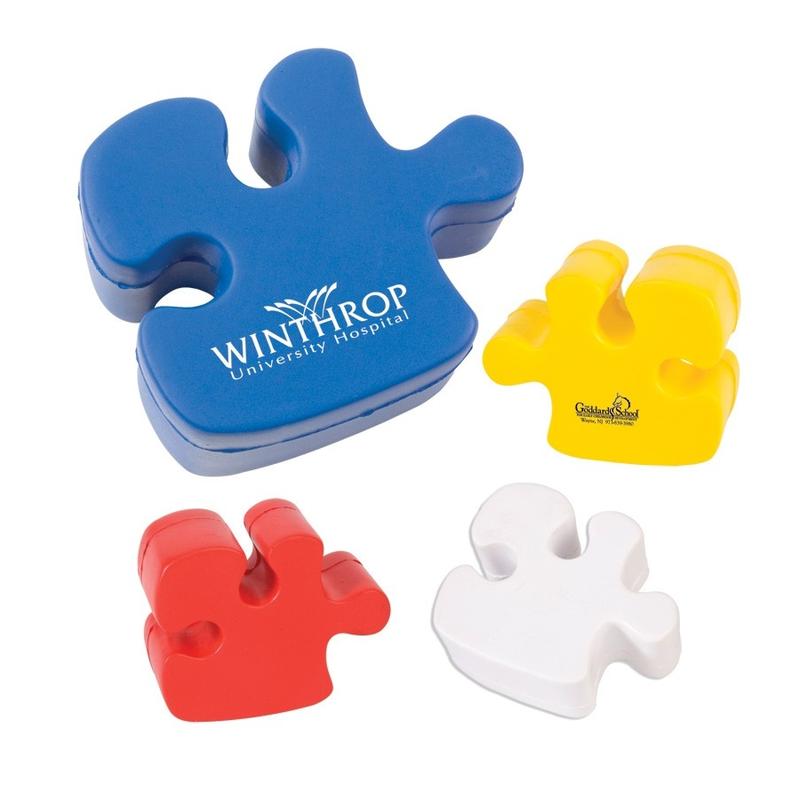 Puzzle Piece Stressballs - Version D