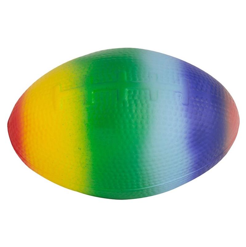 Rainbow Football Stress Balls 
