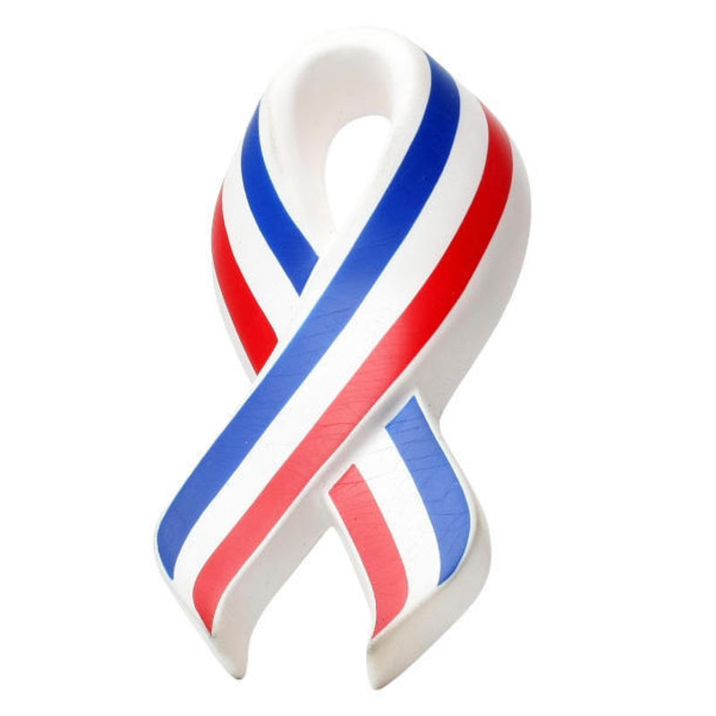 Red, White, & Blue Ribbon Stress Balls