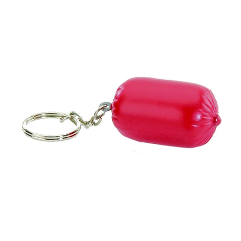 Sausage Stress Ball Keychains