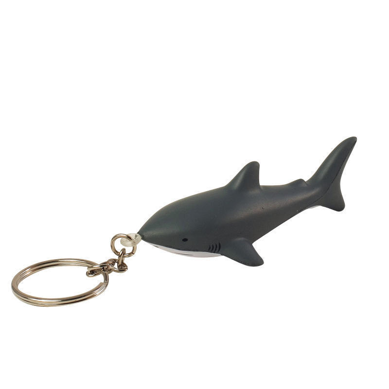 Shark Stress Ball Keychains