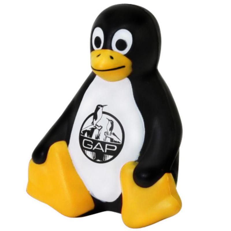 Sitting Penguin Stress Balls