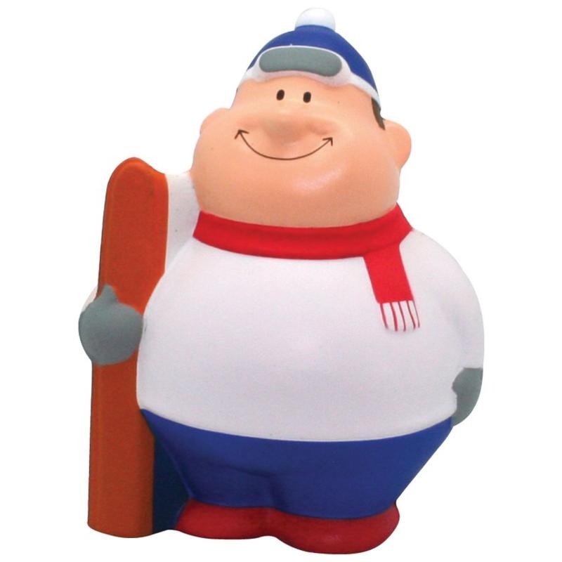 Skier Bert Stress Balls 