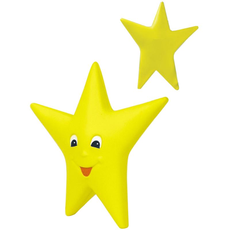 Smiling Star Stress Balls