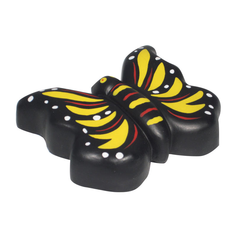 Butterfly Stress Balls - Black & Yellow