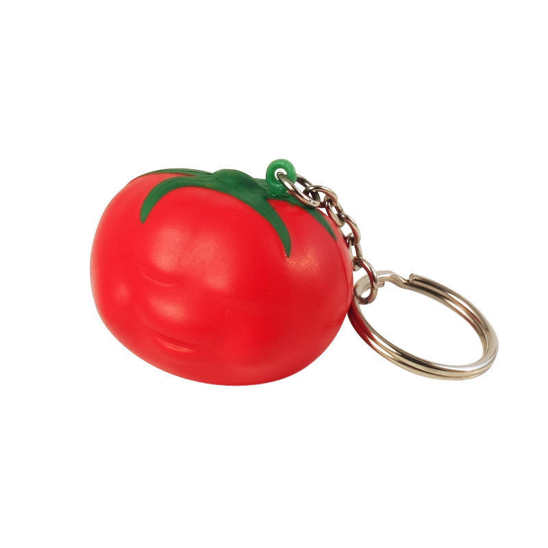 Tomato Stress Ball Keychains