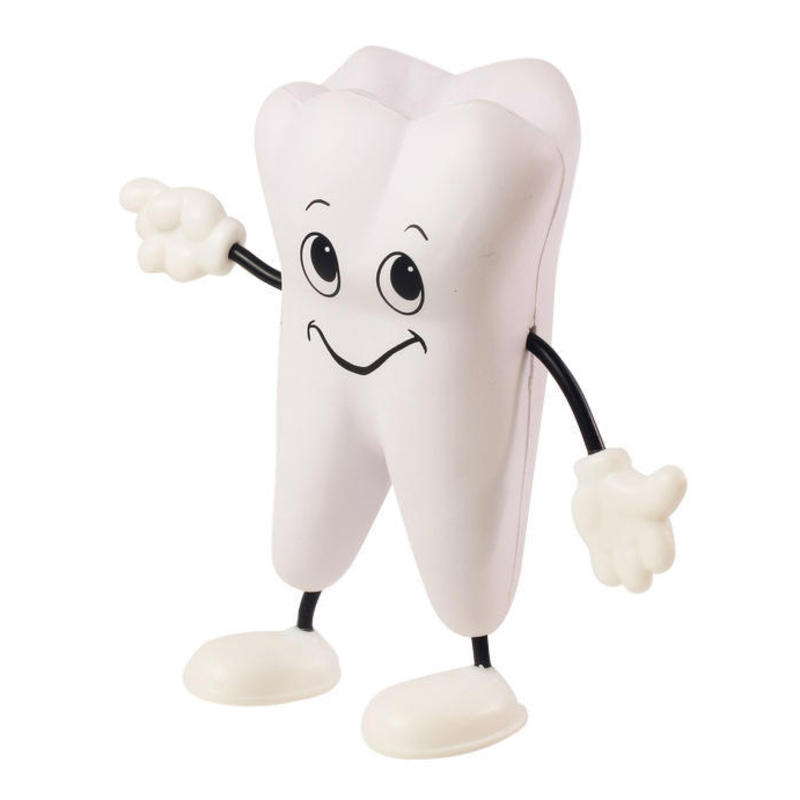 Tooth Bendable Figure Stress Balls