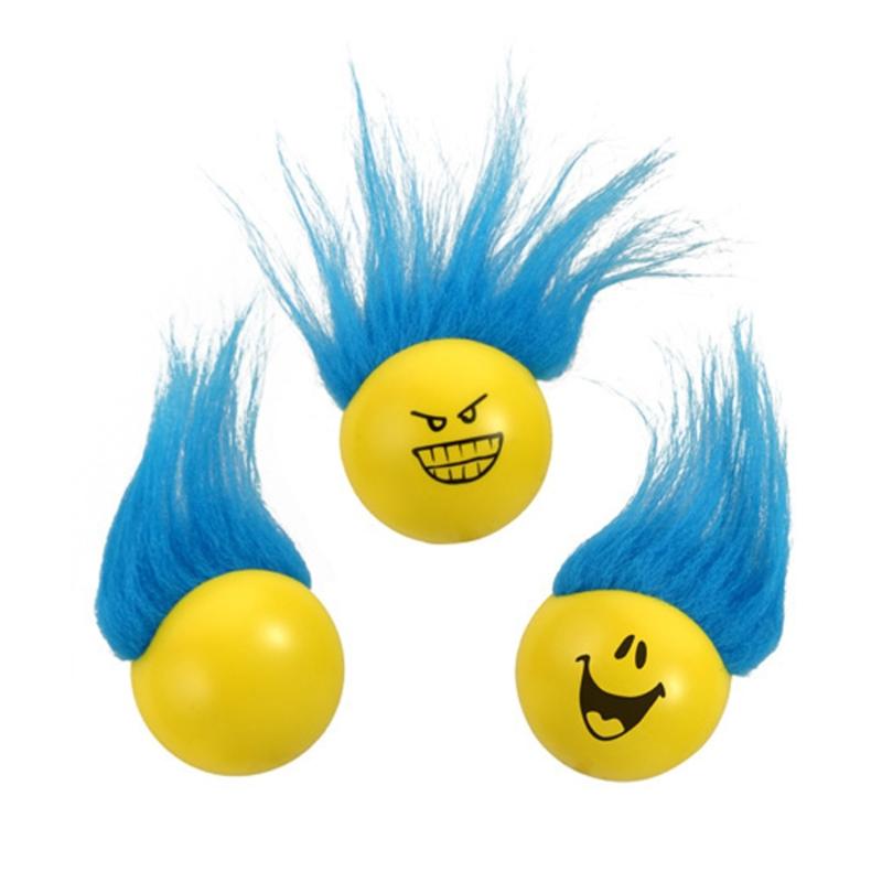 Troll with Hair Stress Balls