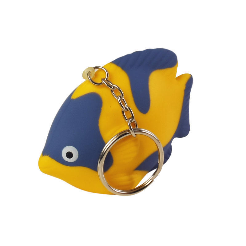 Tropical Fish Stress Ball Keychains