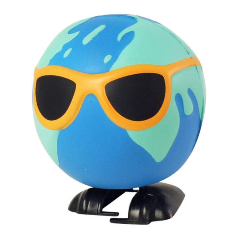 Walking Earth Globe Stress Balls